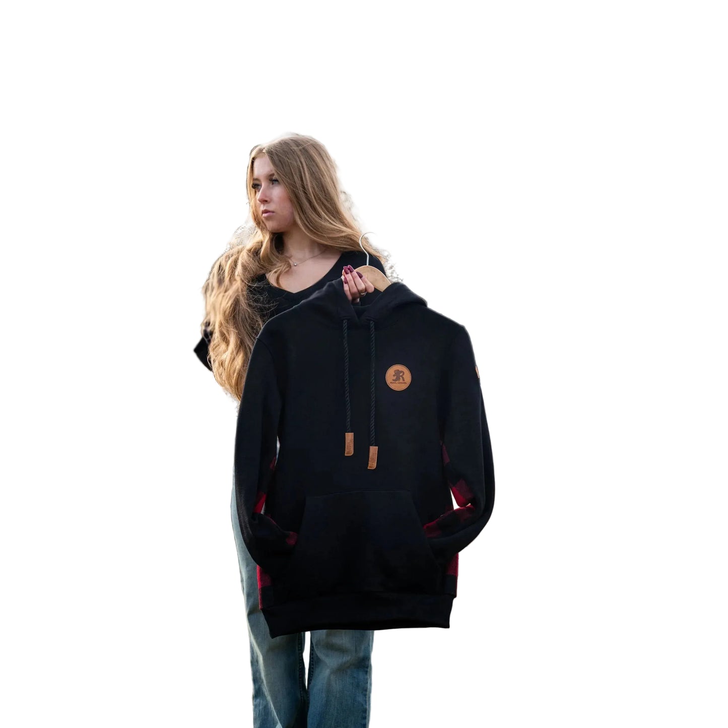Rebel Cowgirl Red Wing Hoodie