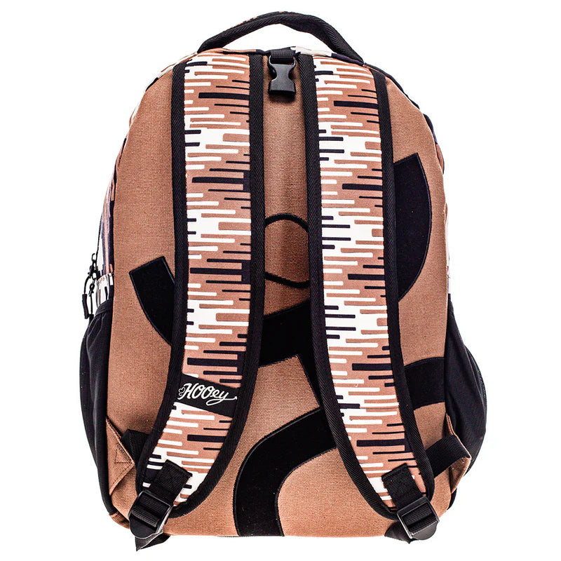 Hooey Recess Saddle Blanket Pattern Backpack- Brown/ Black