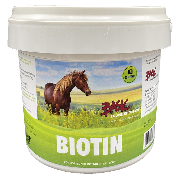 Basic Equine Biotin - Irvine Tack & Western Wear