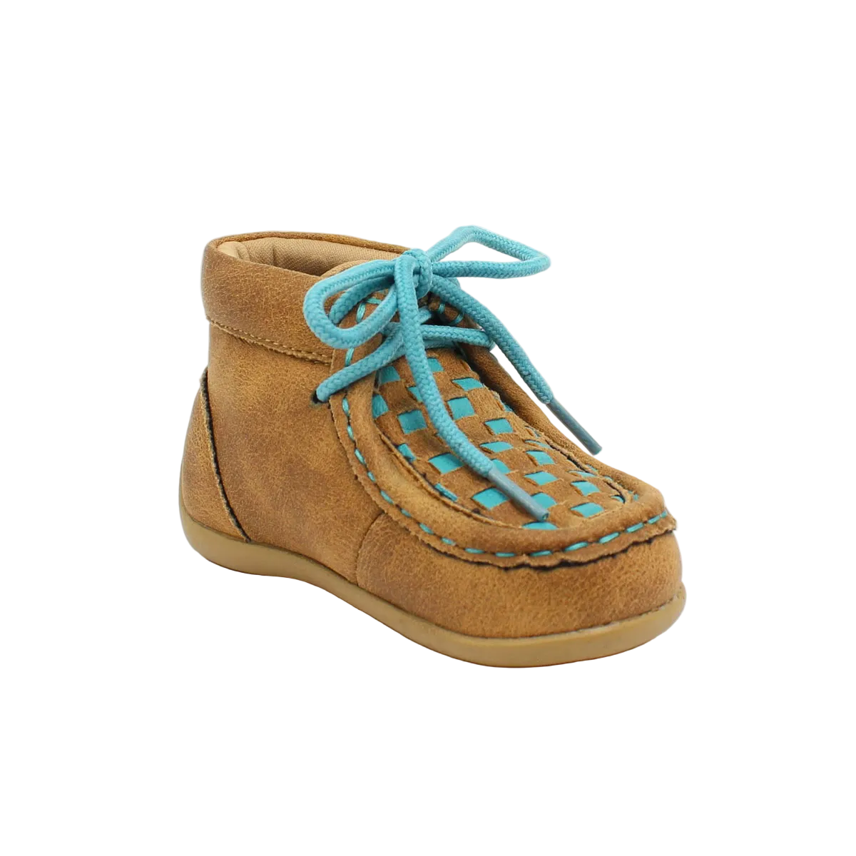 Blazin Roxx Girl's Cassidy Casual Shoes - Blue/Brown
