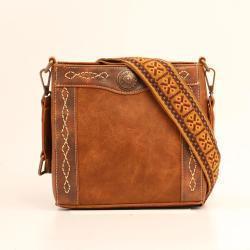 Nocona Ivy Collection Women's Sling Crossbody- Tan