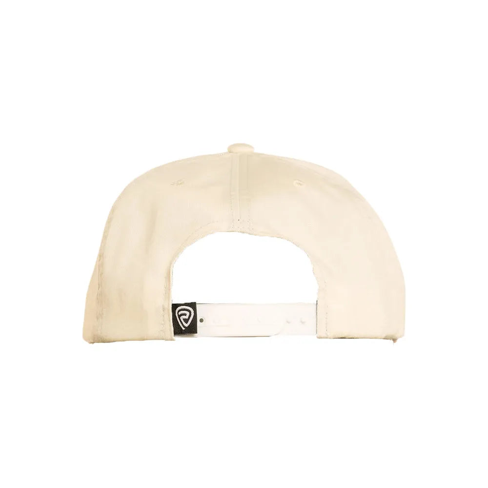 Rock & Roll Koe Wetzel Two Tone Flat Brim Snapback Cap - Mustard/Cream