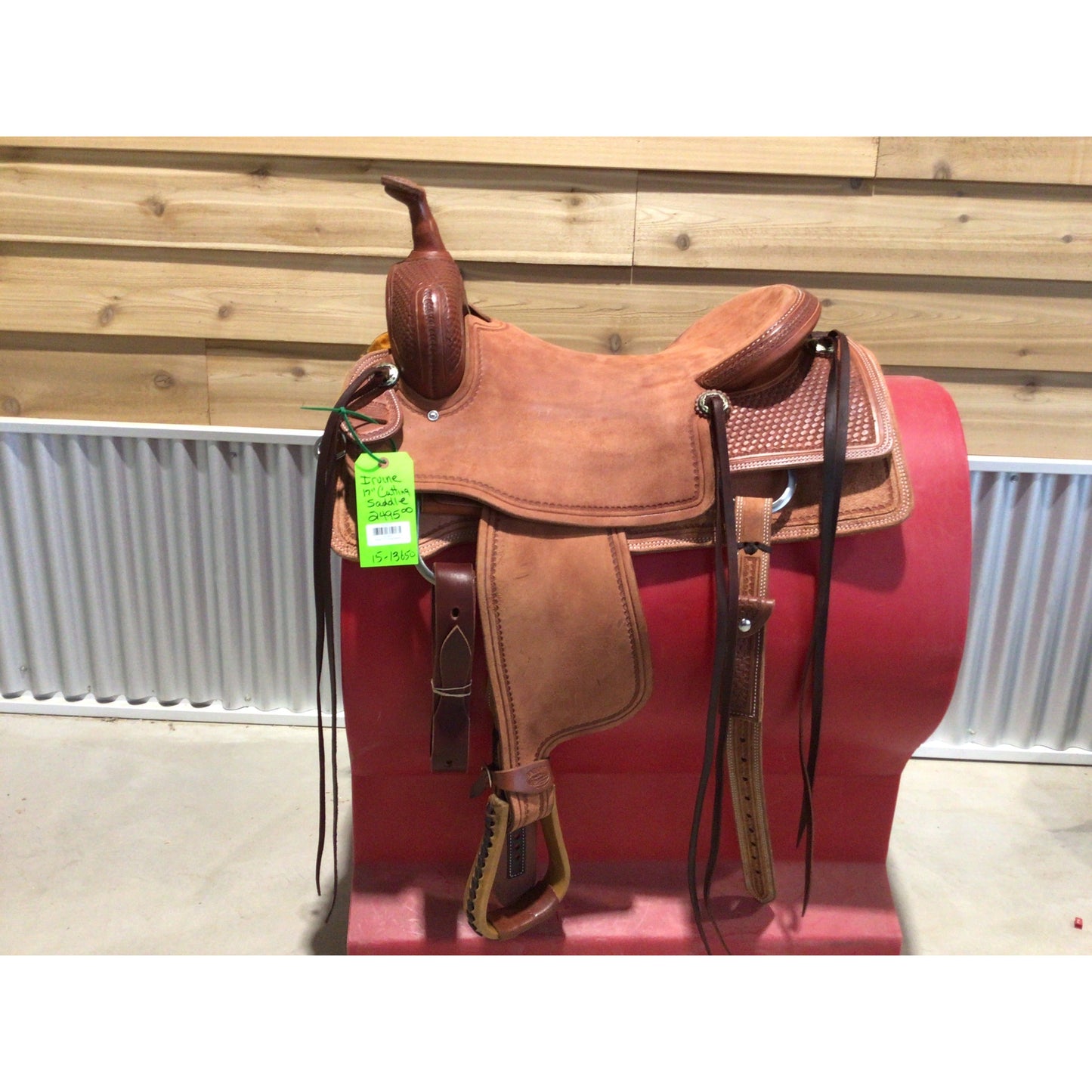 Irvine 17" Cutting Saddle