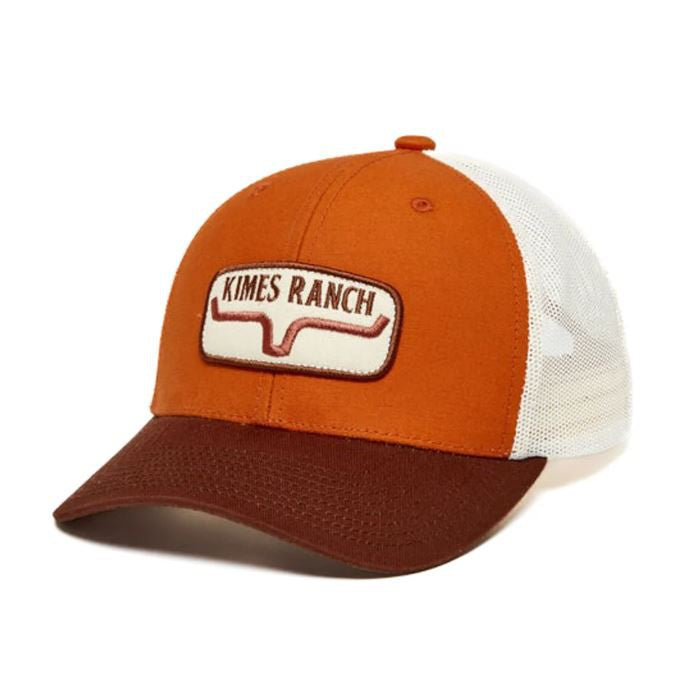 Kimes Rolling Trucker Cap - Burnt Orange