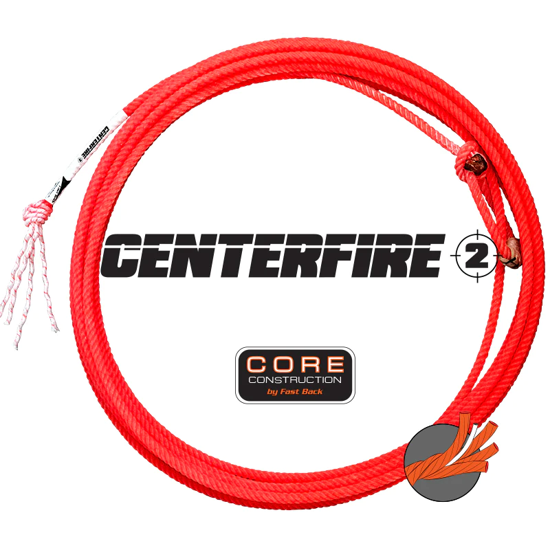 Fast Back Centerfire 2 4-Strand Team Rope