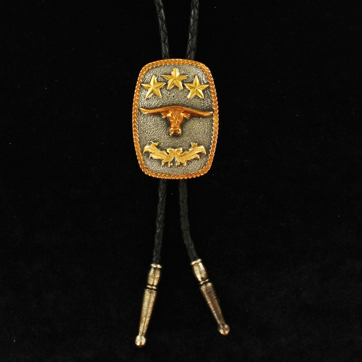 Crumrine Men's Western Longhorn Bolo Tie