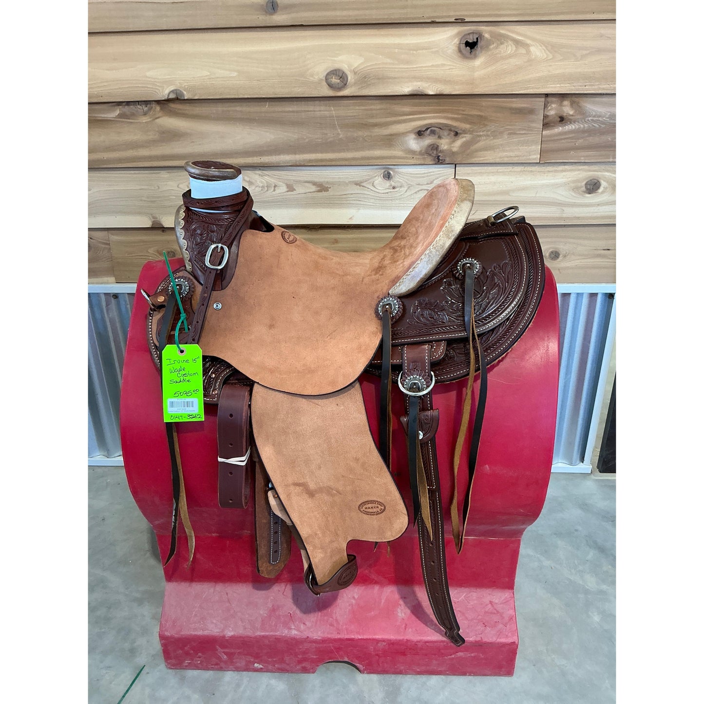 Irvine Custom 15" Wade Saddle