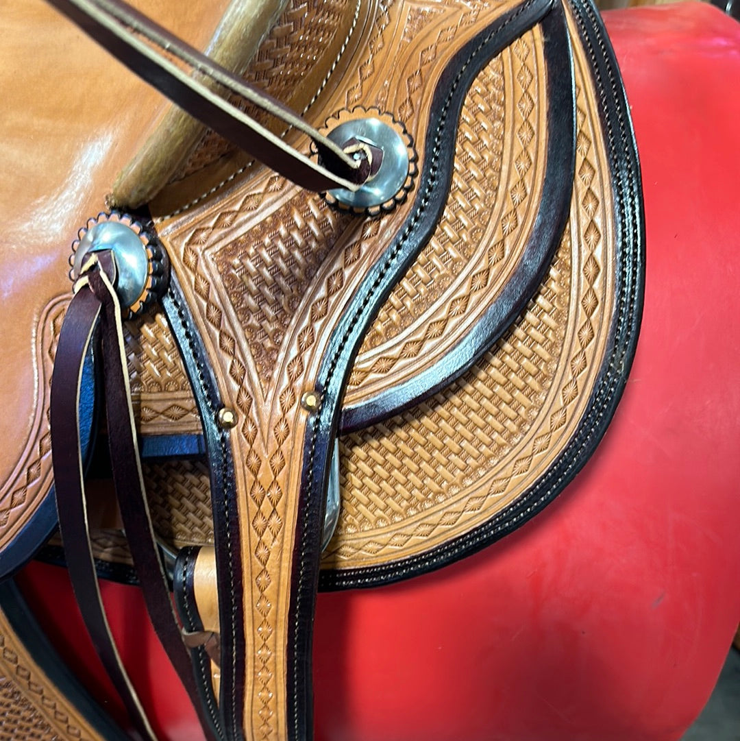 Irvine 16" OY Roping Saddle