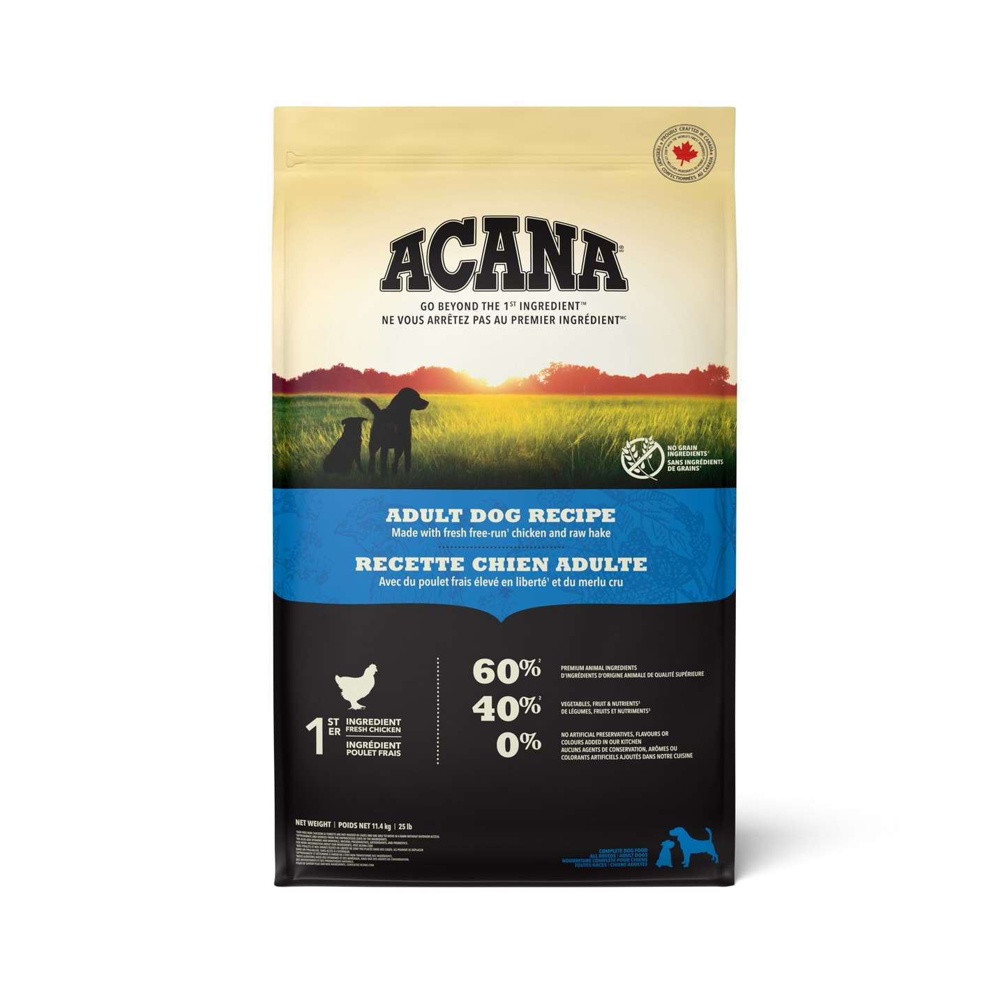 Acana Adult Recipe Dog Food - 2kg