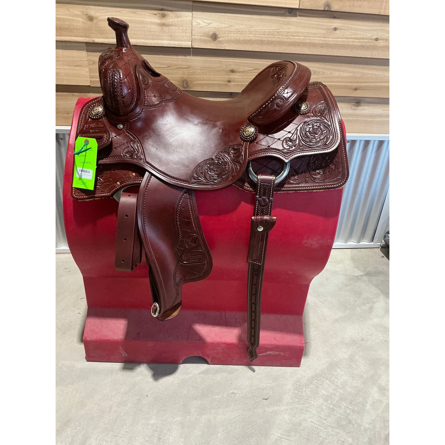 R. Ruelas Custom 16.5" Cowhorse Saddle