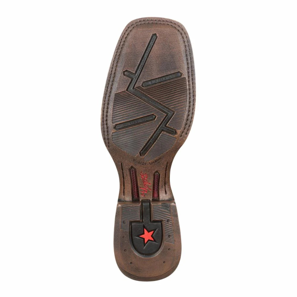 Durango Men's Rebel Pro 12" Western Boot - Belgian Brown Denim Blue - Irvine Tack & Western Wear
