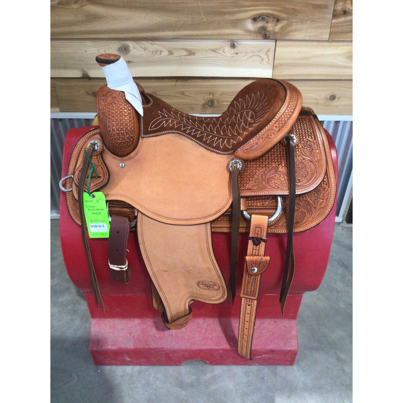 Irvine 16" Custom Association Saddle