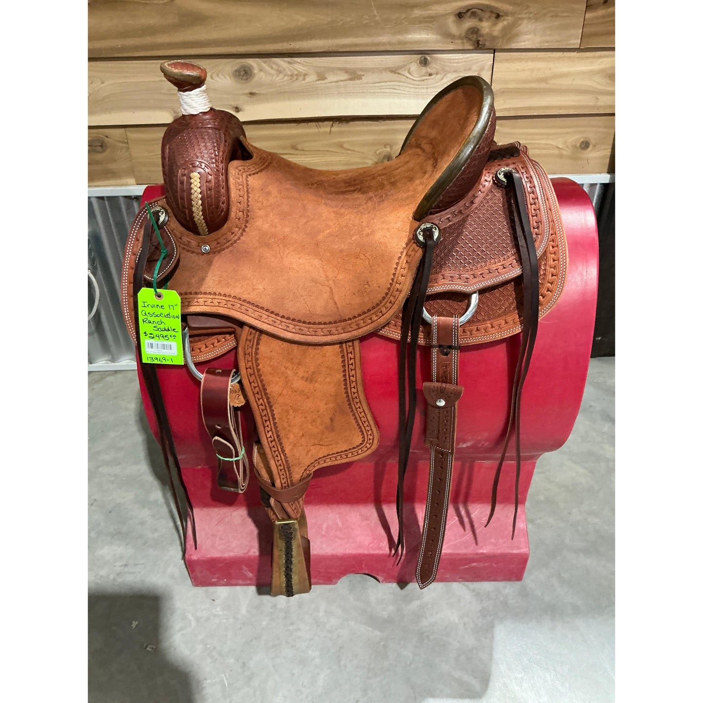 Irvine 17" Association Ranch Saddle
