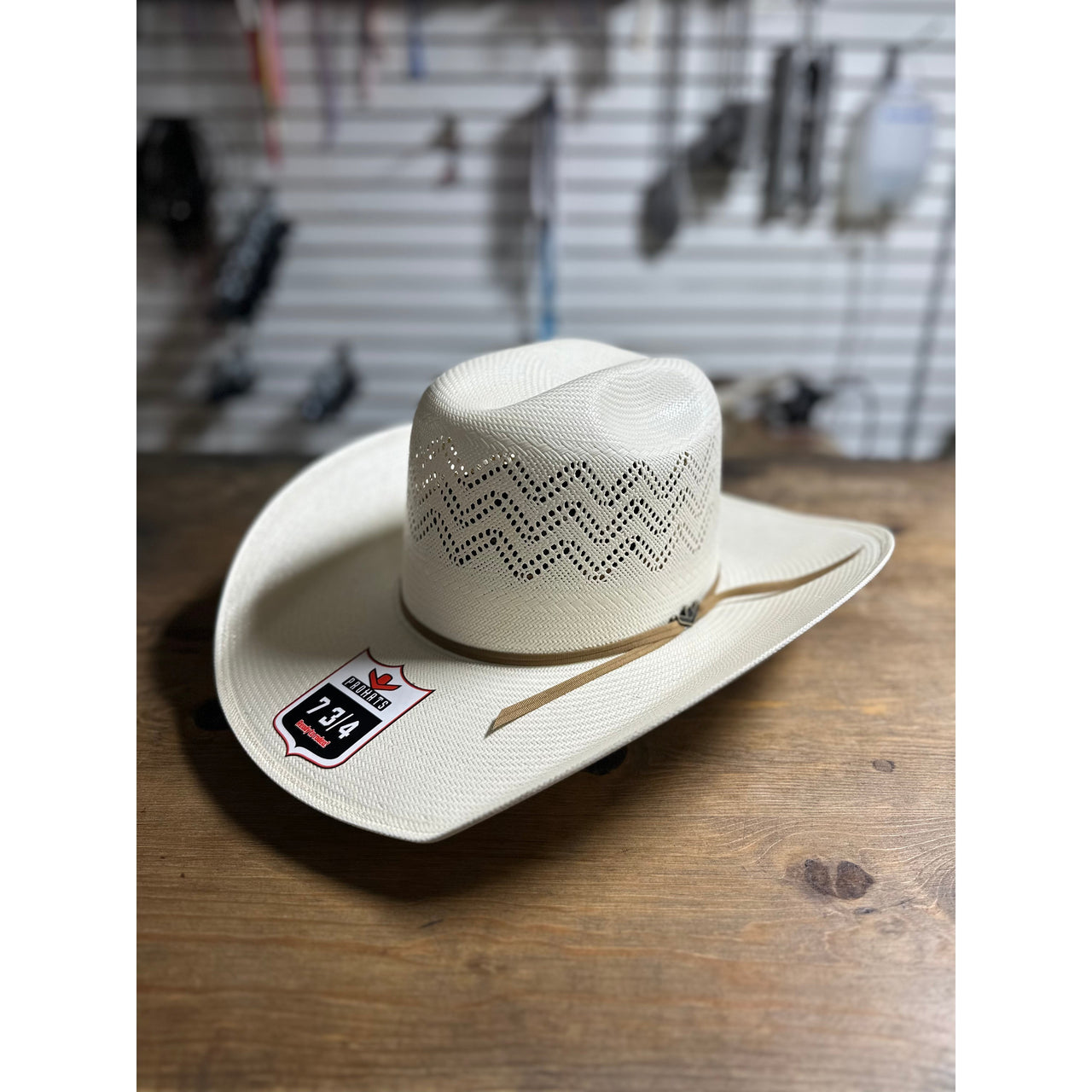 ProHat Straw Precreased Minnick Western Hat - PH55M