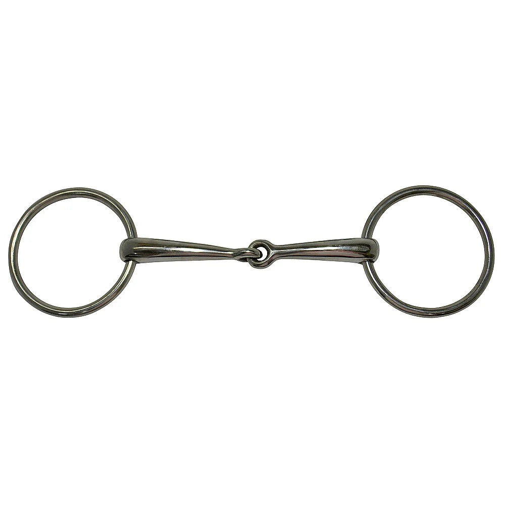 Reinsman Diamond R Loose Ring Snaffle -5"