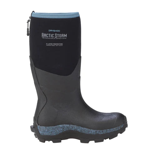 Dryshod Women's Arctic Storm High Boots - Black/Blue