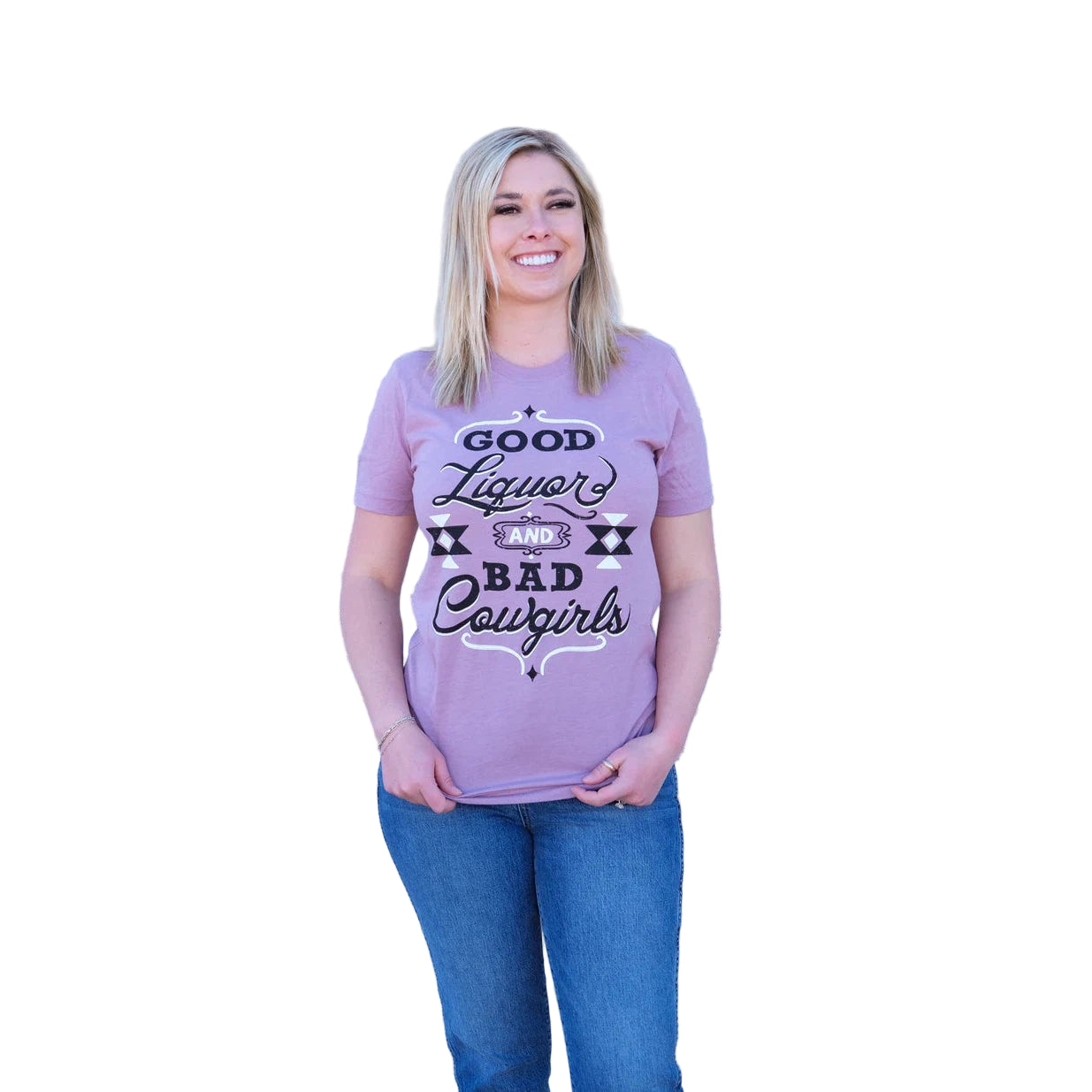 Rowdy Crowd Women's Good Liquor T-Shirt
