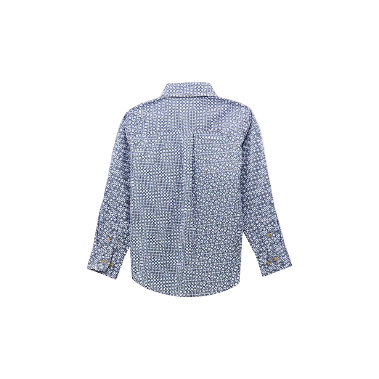 Wrangler Boy's Long Sleeve Shirt - Dusty Blue