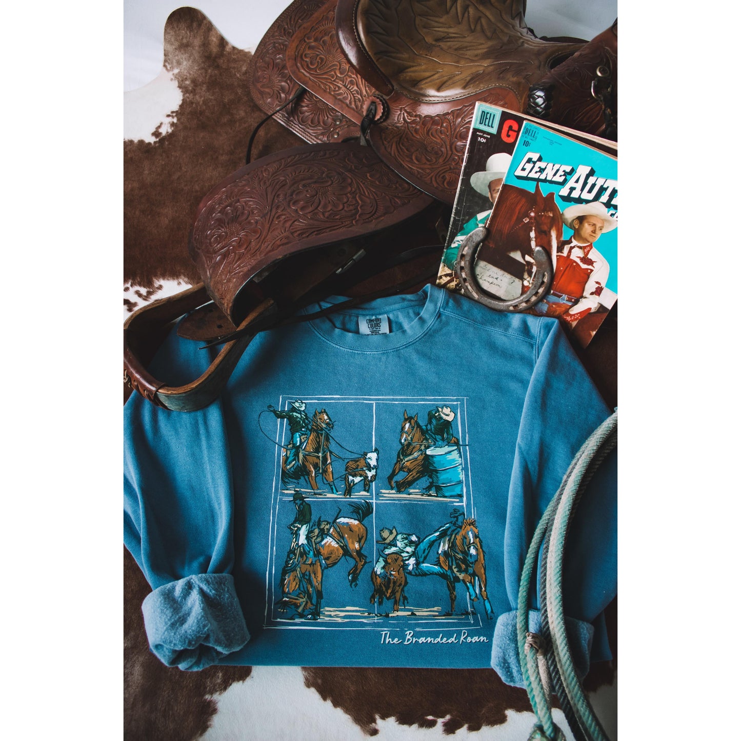 The All-Around Cowboy Crewneck