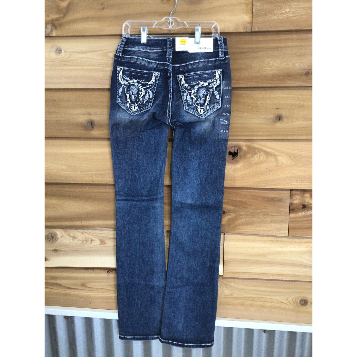 Grace in LA Women's Steer Head Jeans