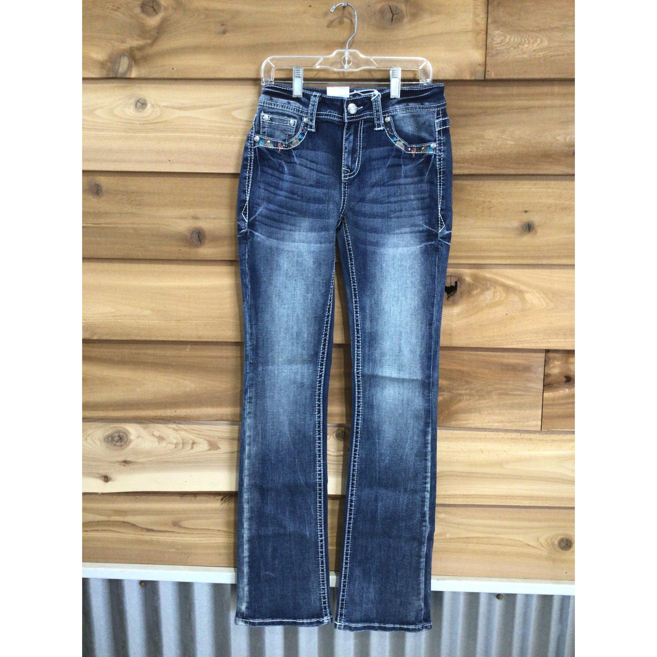 Grace in LA Women's Steer Head Jeans