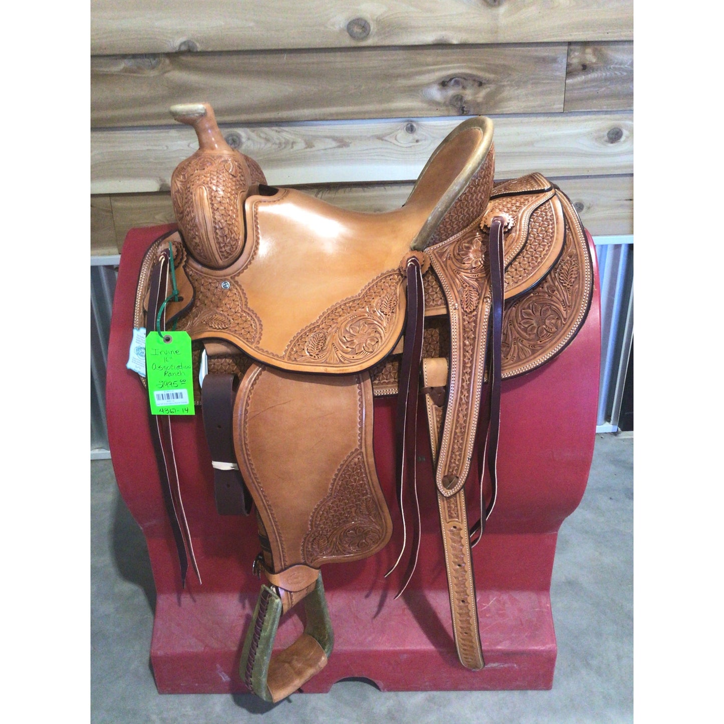 Irvine 16" Association Ranch Saddle