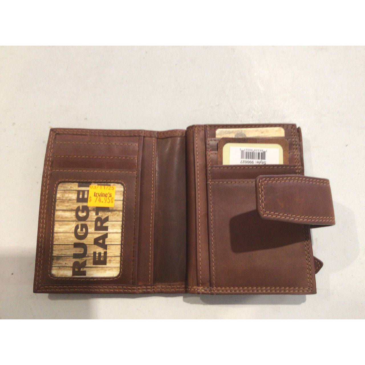 Rugged Earth Leather Wallet
