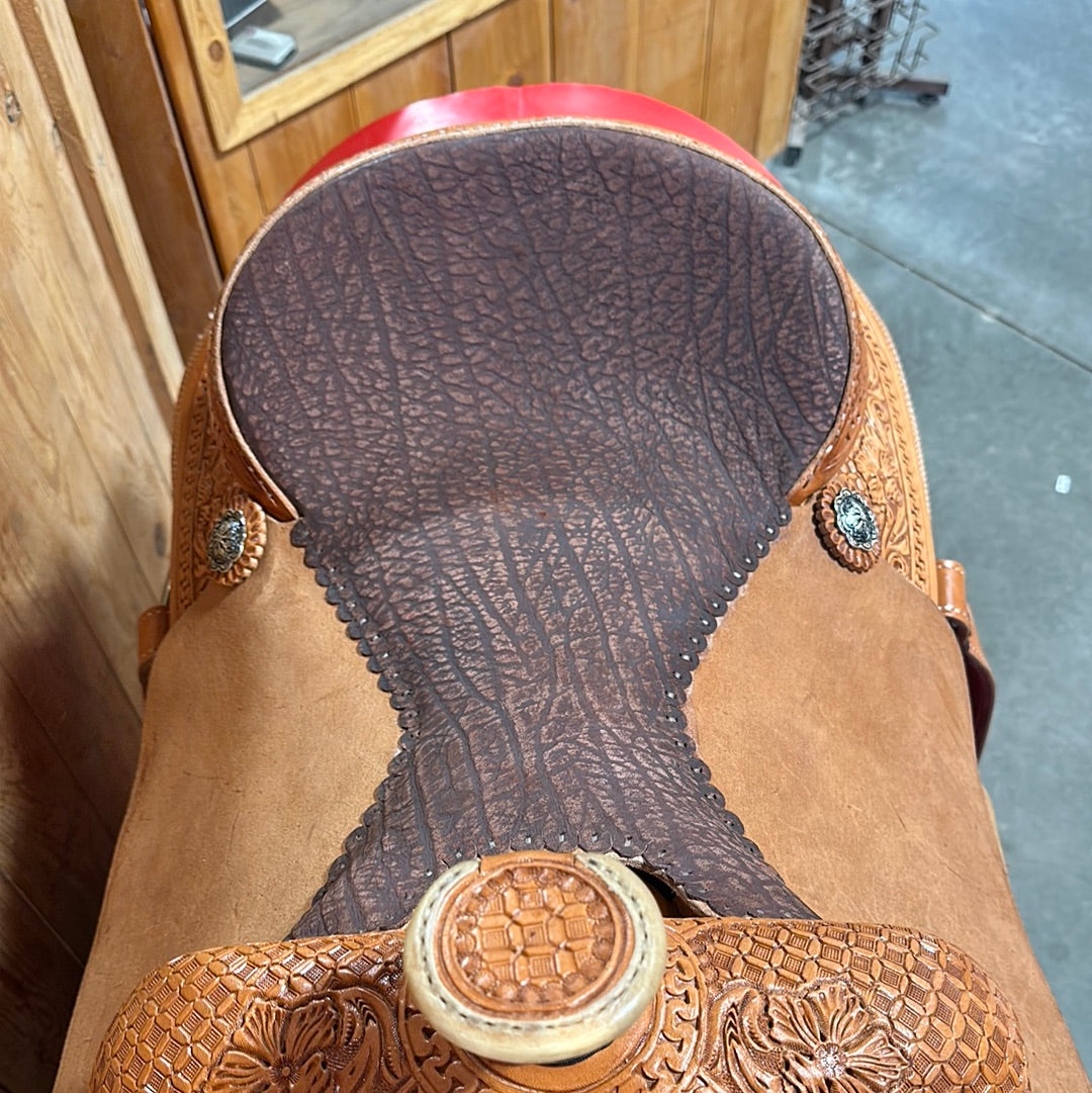 Irvine 16" Team Rope Saddle