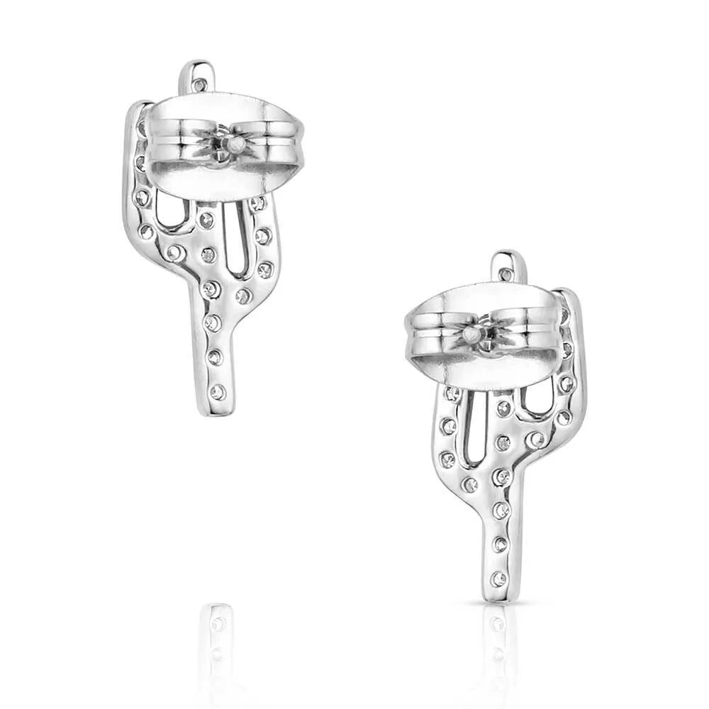 Montana Silversmith Women's Sparkling Saguaro Earrings