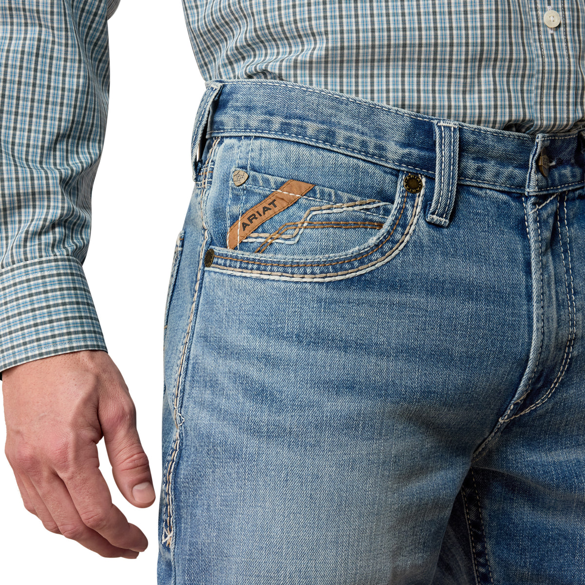 Ariat Men's M2 Traditional Relaxed Marlon Boot Cut Jeans - Ken