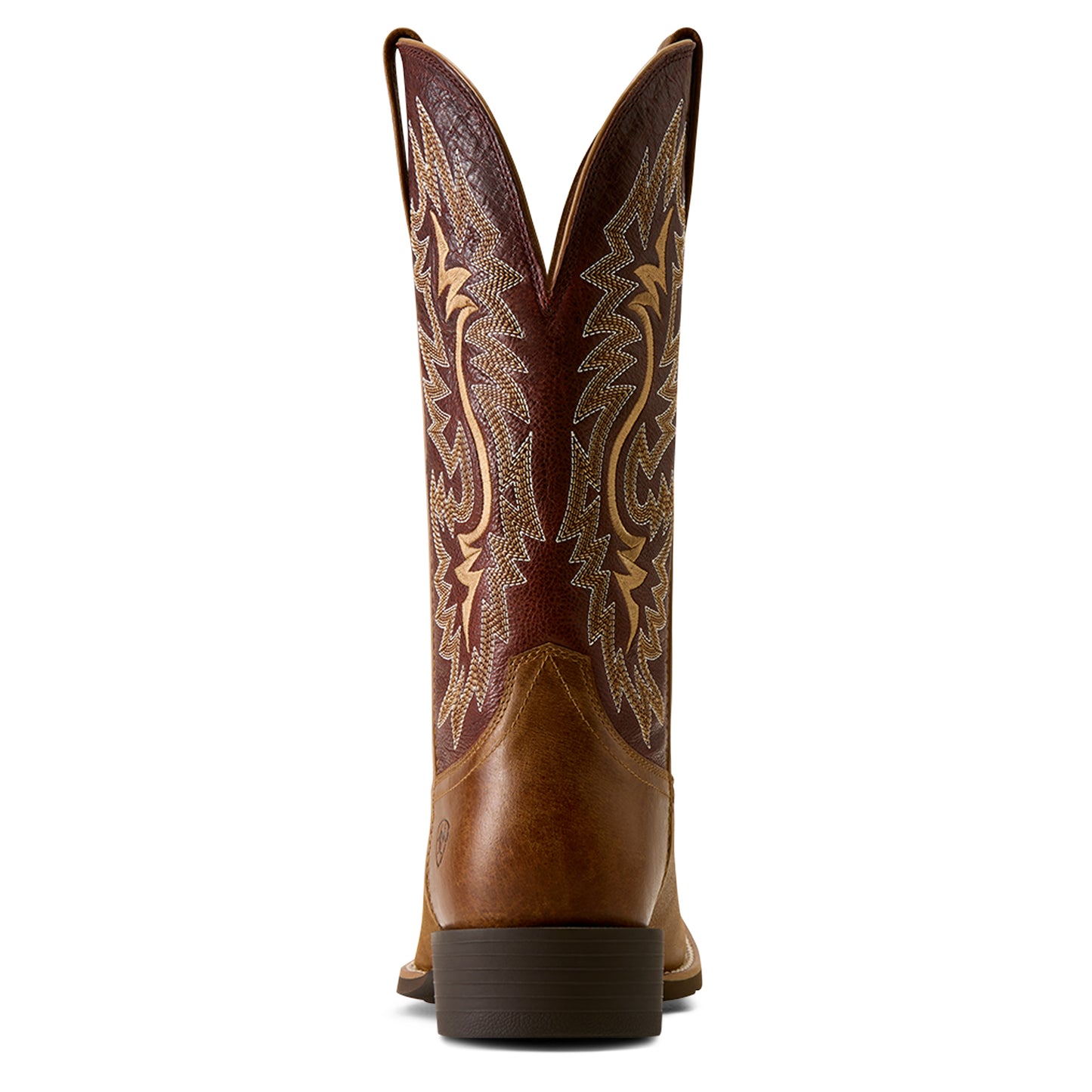 Ariat Men's Sport Colter Wide Square Toe Western Boot - Sorrel Crunch/Roasted Chestnut