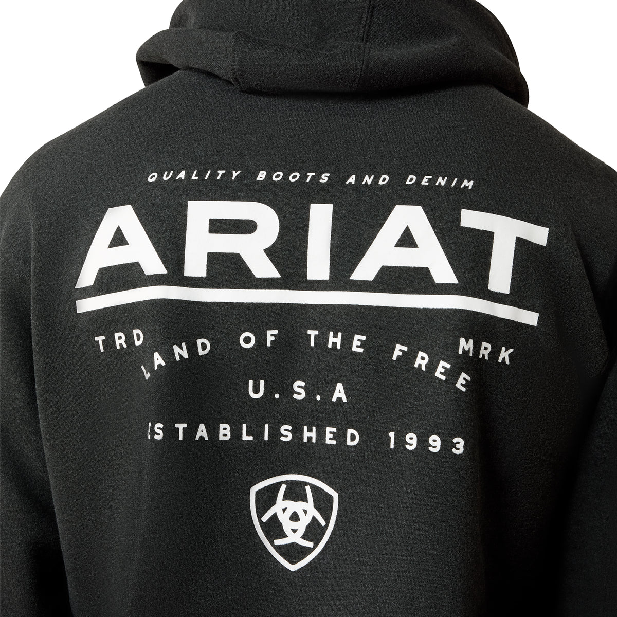 Ariat Men's Official Quality Hoodie - Odyssey Grey