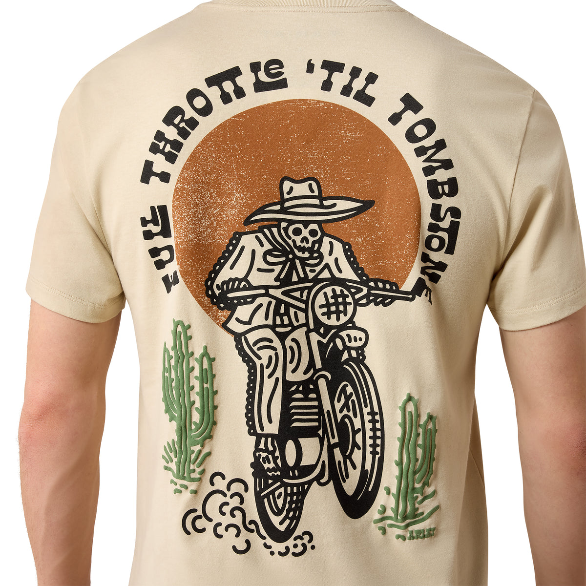 Ariat Men's Full Throttle T-Shirt - Natural