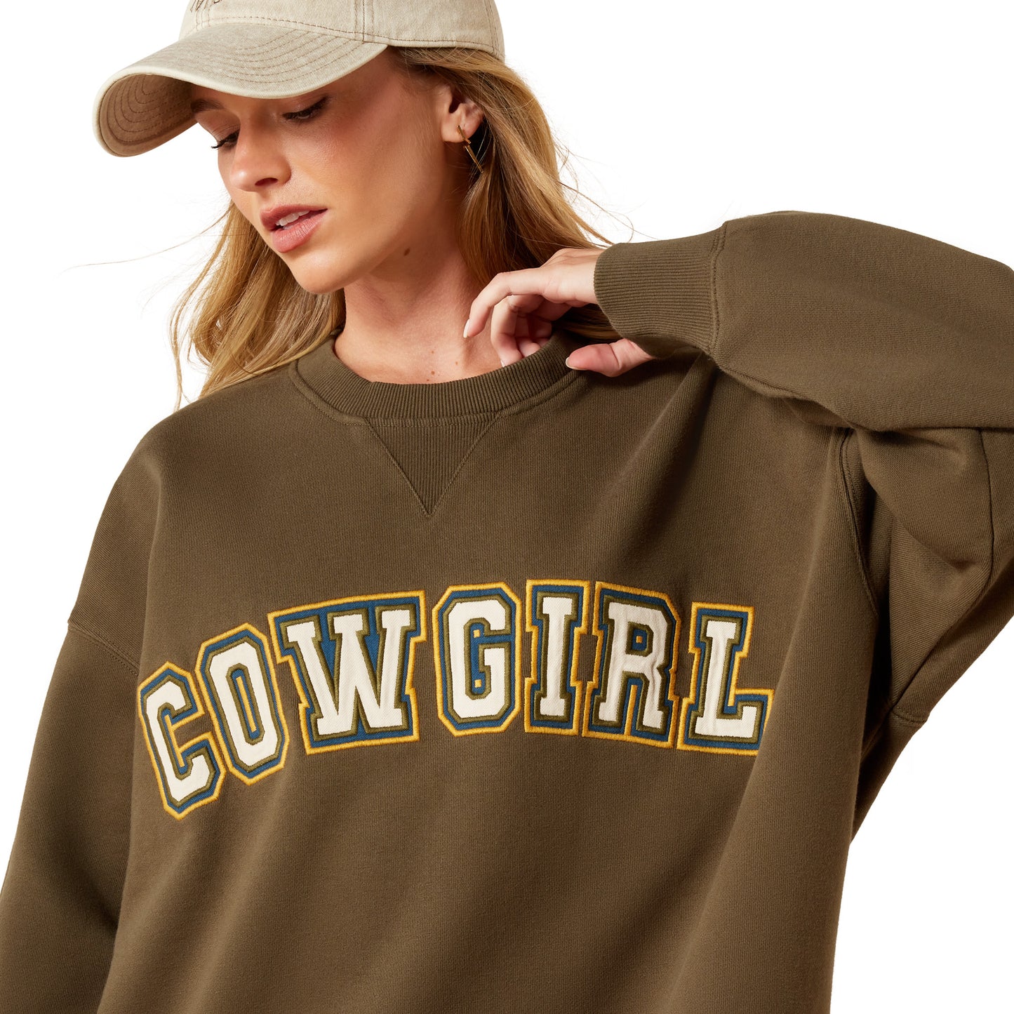 Ariat Women's Oversize Sweatshirt - Ivy Green