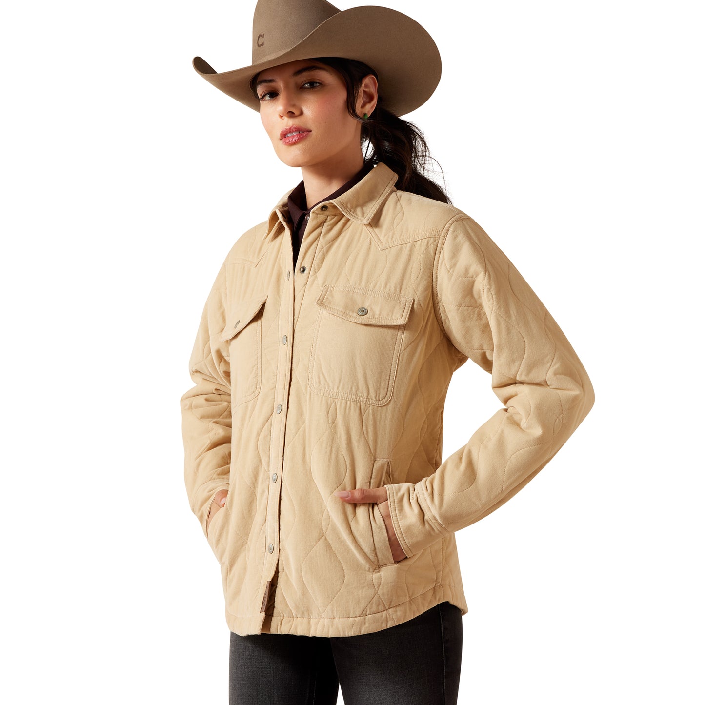 Ariat Women's Obispo Lightweight Insulated Jacket - Irish Cream