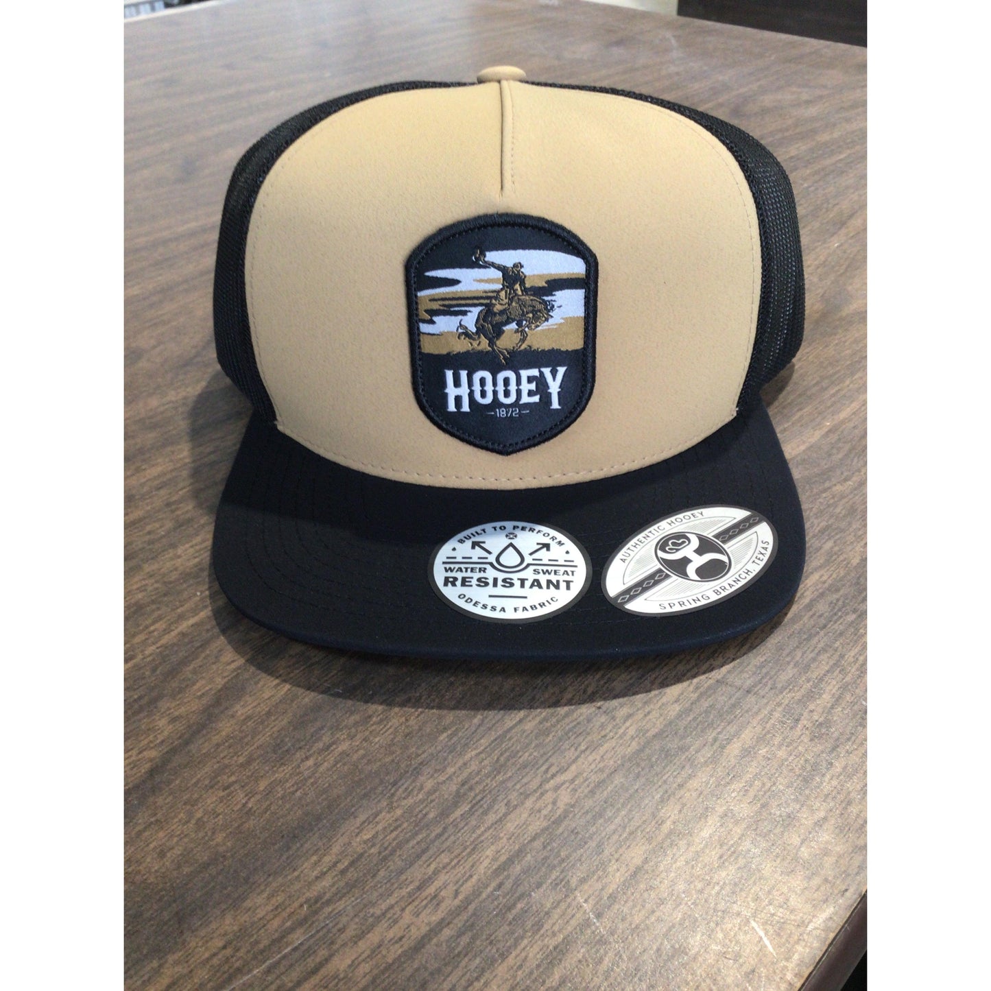 Hooey Cheyenne Trucker Cap - Tan/Black