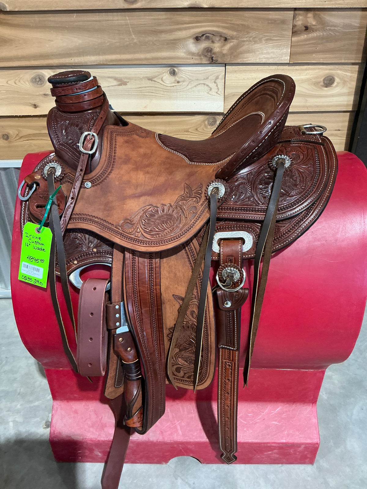 Irvine Custom 16" Wade Saddle-0233-2910