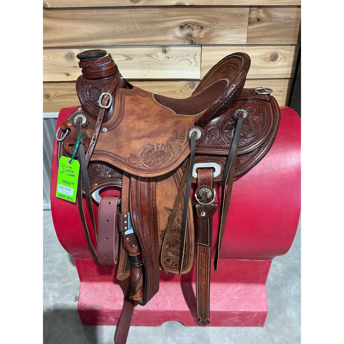 Irvine Custom 16" Wade Saddle-0233-2910