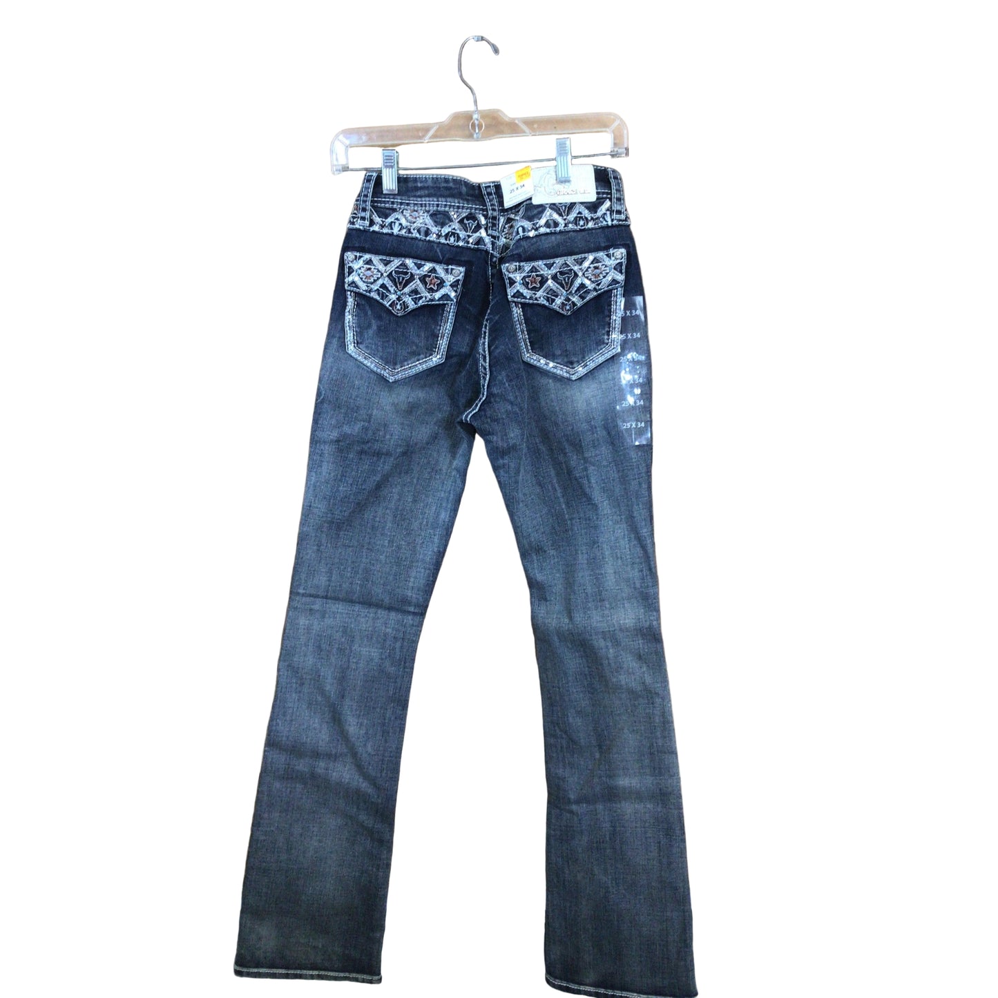 Grace in LA Women's Aztec Yoke Jeans