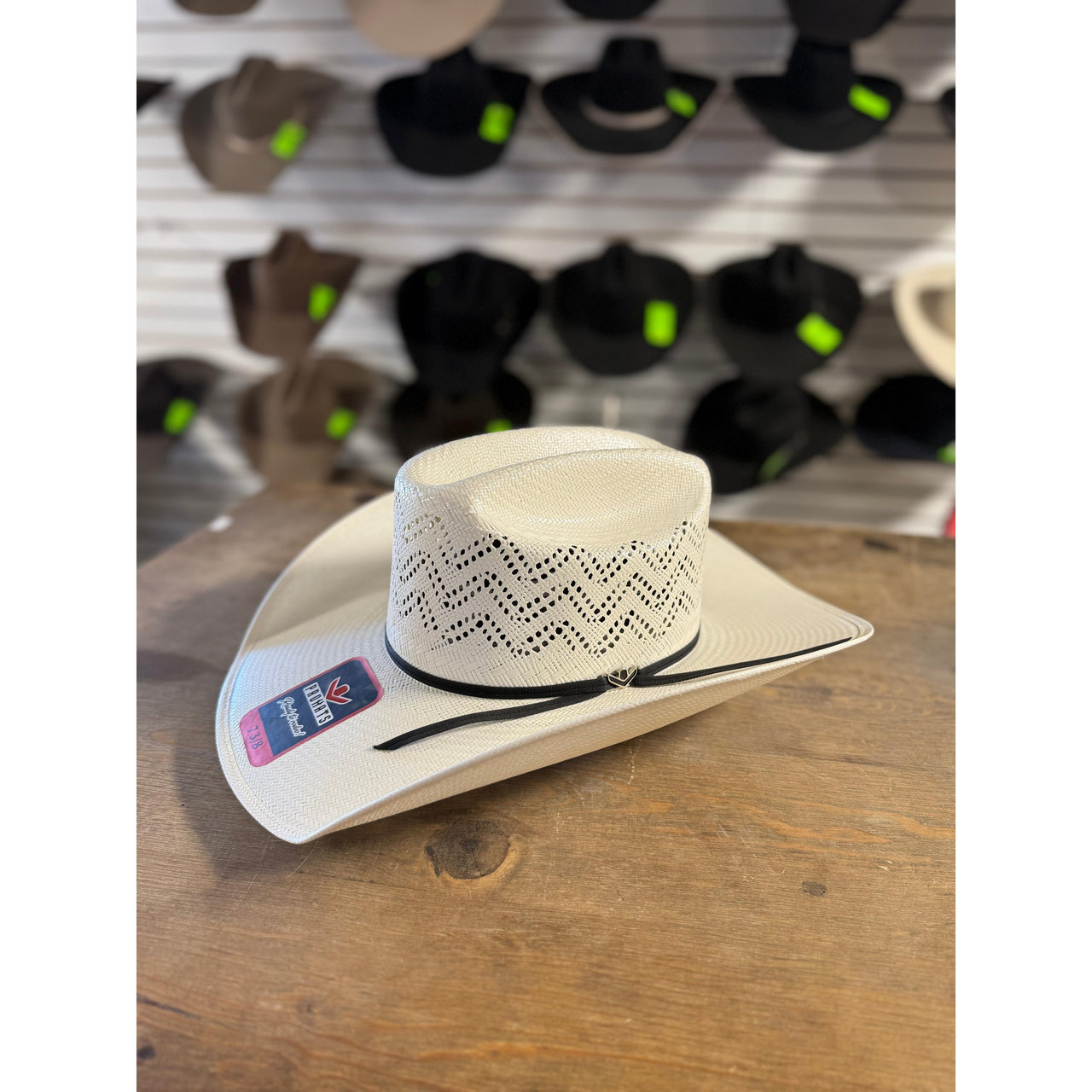 **PROHATS Straw Precreased Western Hat - PH55P
