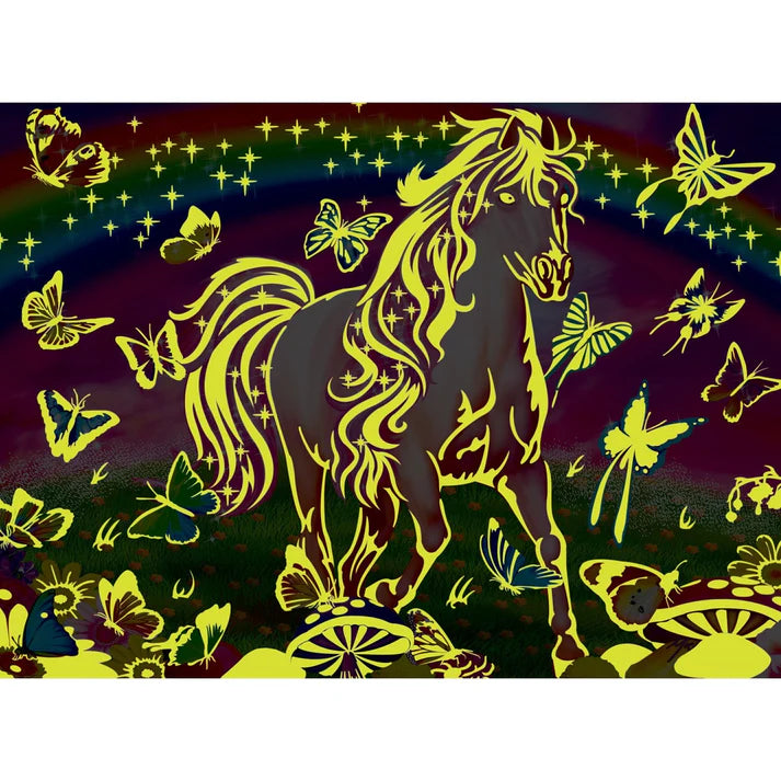 Masterpiece Glow in the Dark Rainbow World 60 Piece Jigsaw Puzzle