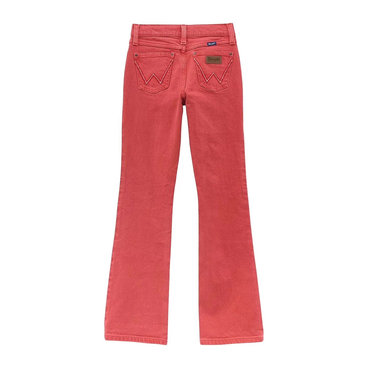 Wrangler Girl's Retro Vibrant Bootcut Jeans - Chili