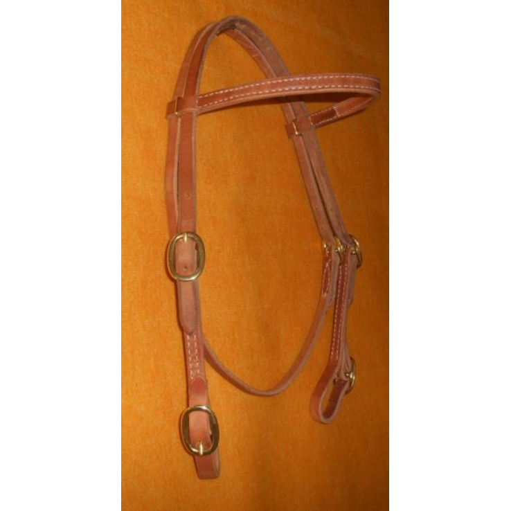 Irvine Harness Buckle End Browband Headstall