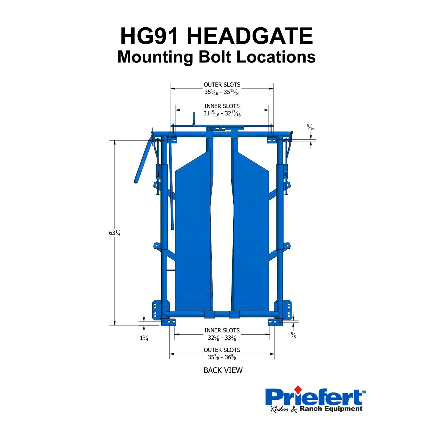 Priefert Model 91 Headgate