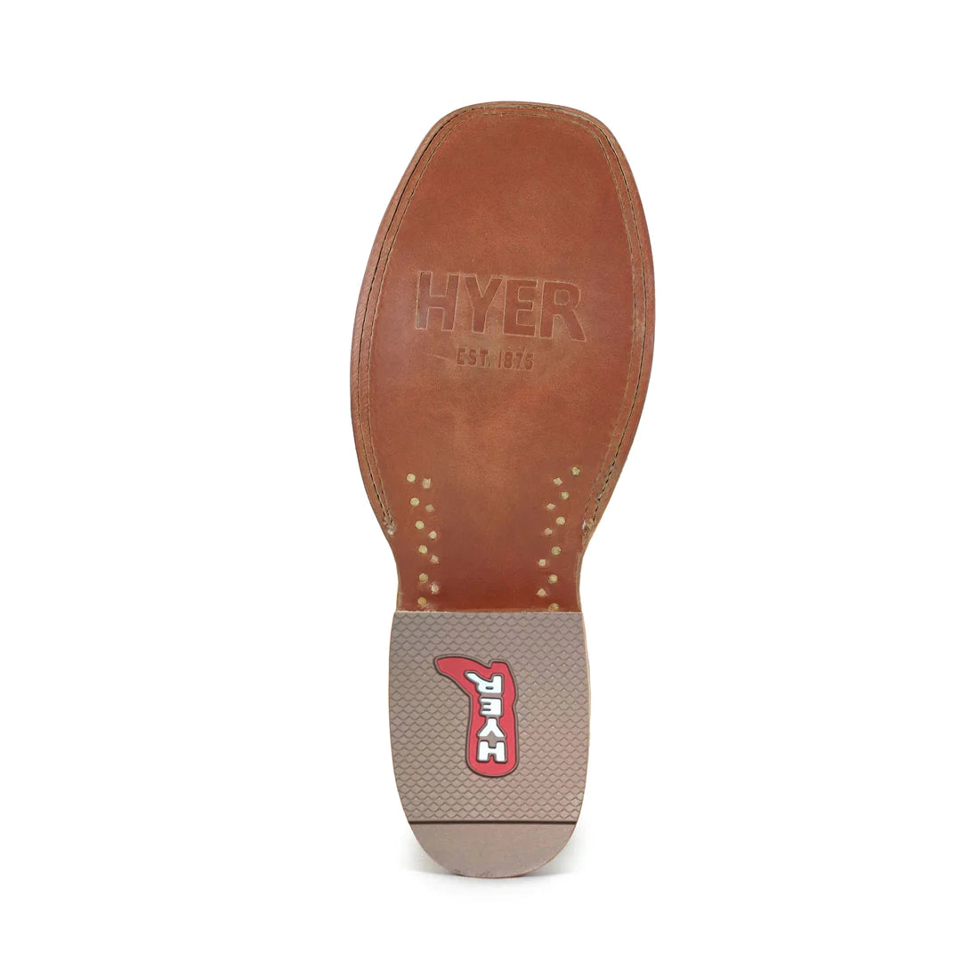 Hyer Men's Codell Western Boots - Clay Mule Cowhide