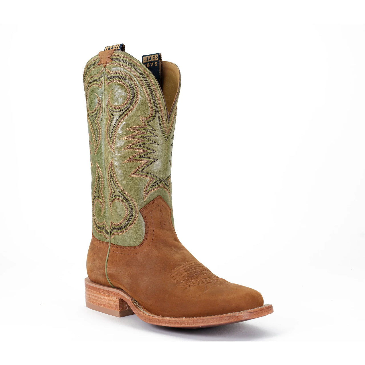 Hyer Men's Codell Western Boots - Clay Mule Cowhide