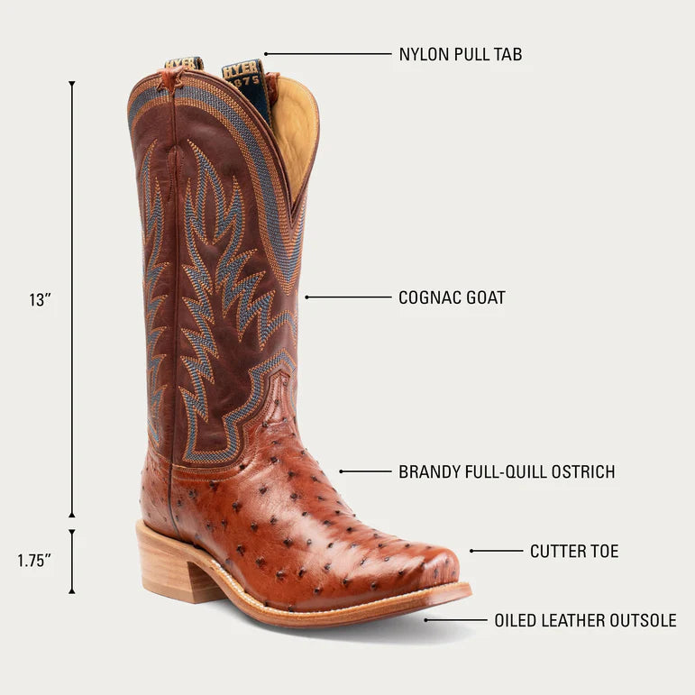 Hyer Men's Culver Cowboy Boot - Irvine Tack & Western Wear