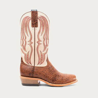 Hyer Men's Stafford Western Boot- Brown/White - Irvine Tack & Western Wear