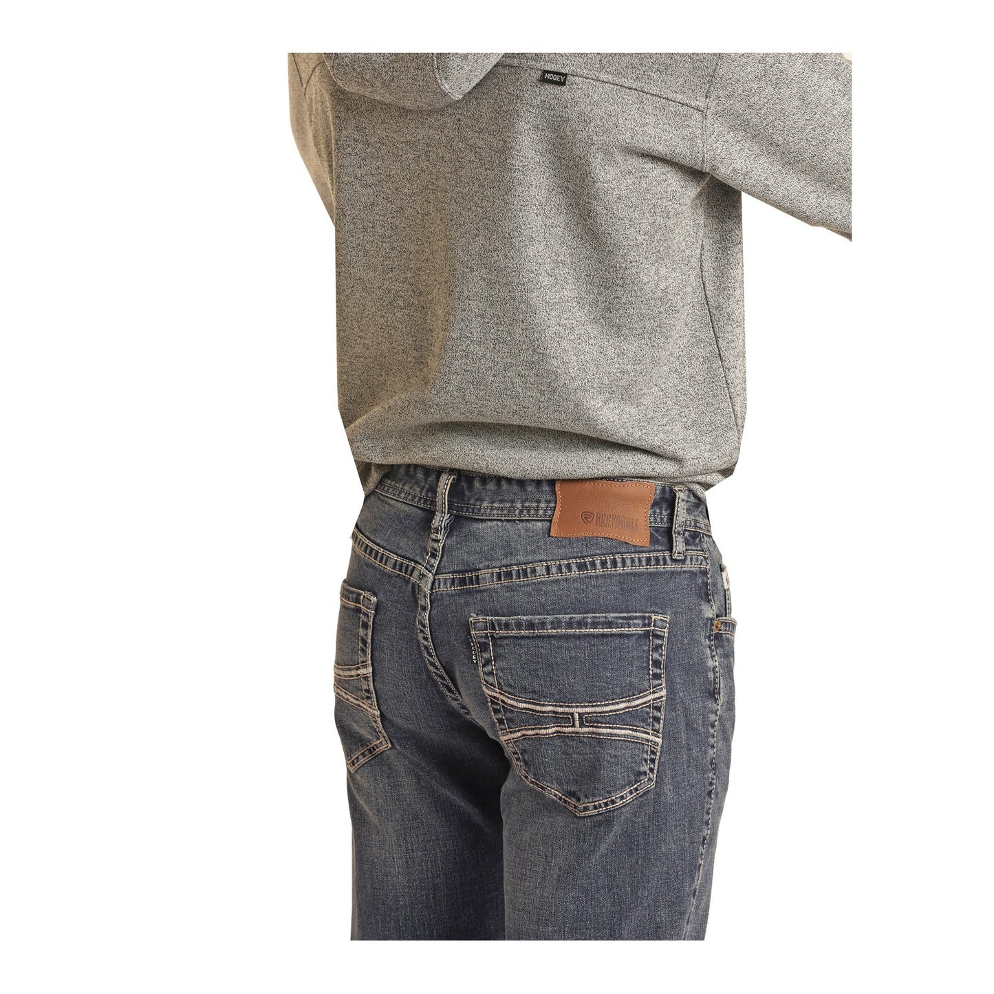 Hooey Men's Rope Logo Revolver Jeans - Dark Vintage