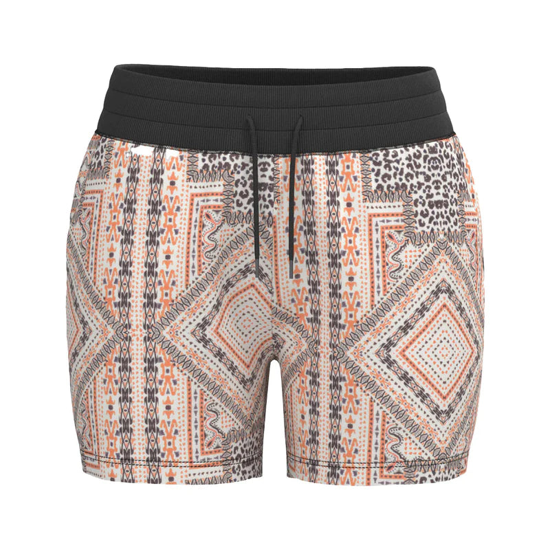 Hooey Women's Oasis Shorts - Pink/Black Pattern